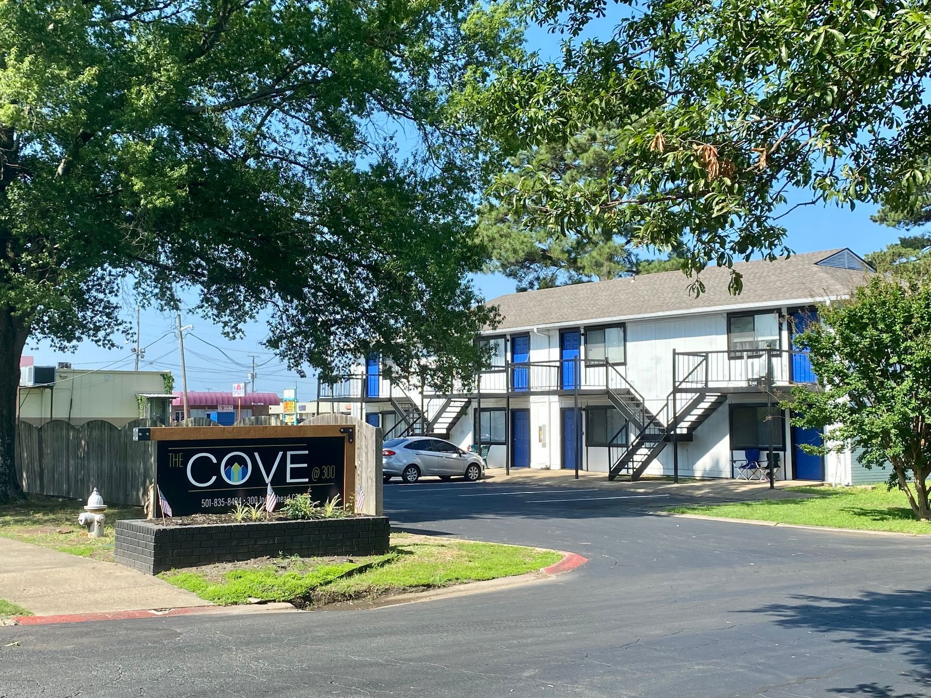 Cove entrance