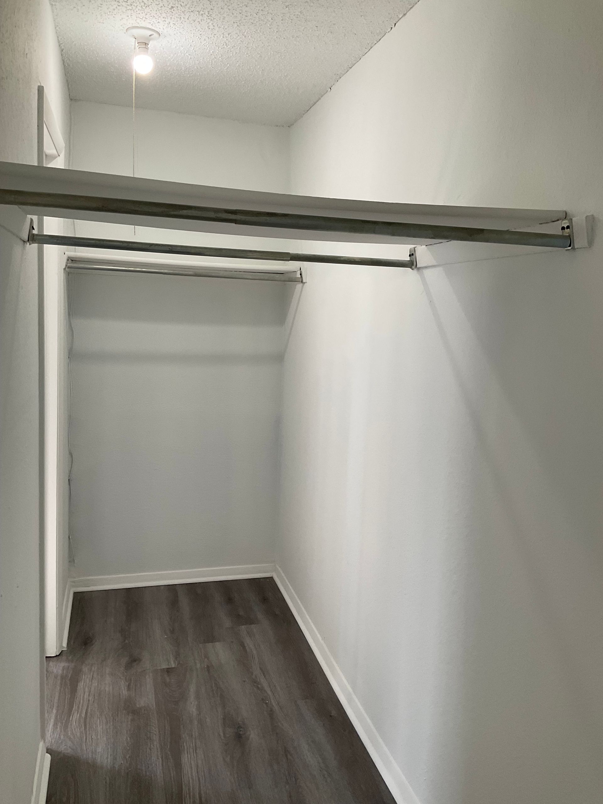 Cove interior walk-in closet