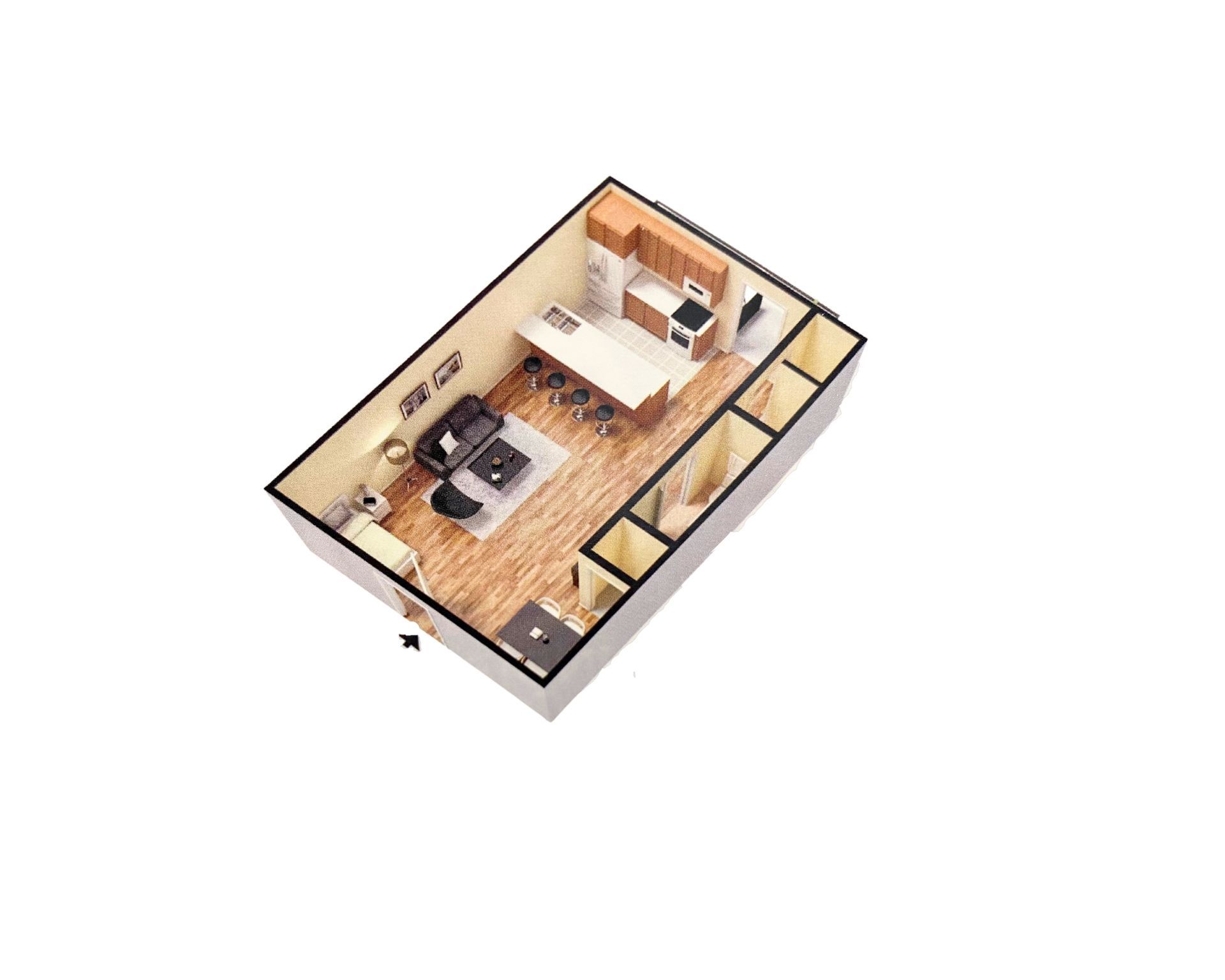 STUDIO FLOOR PLAN