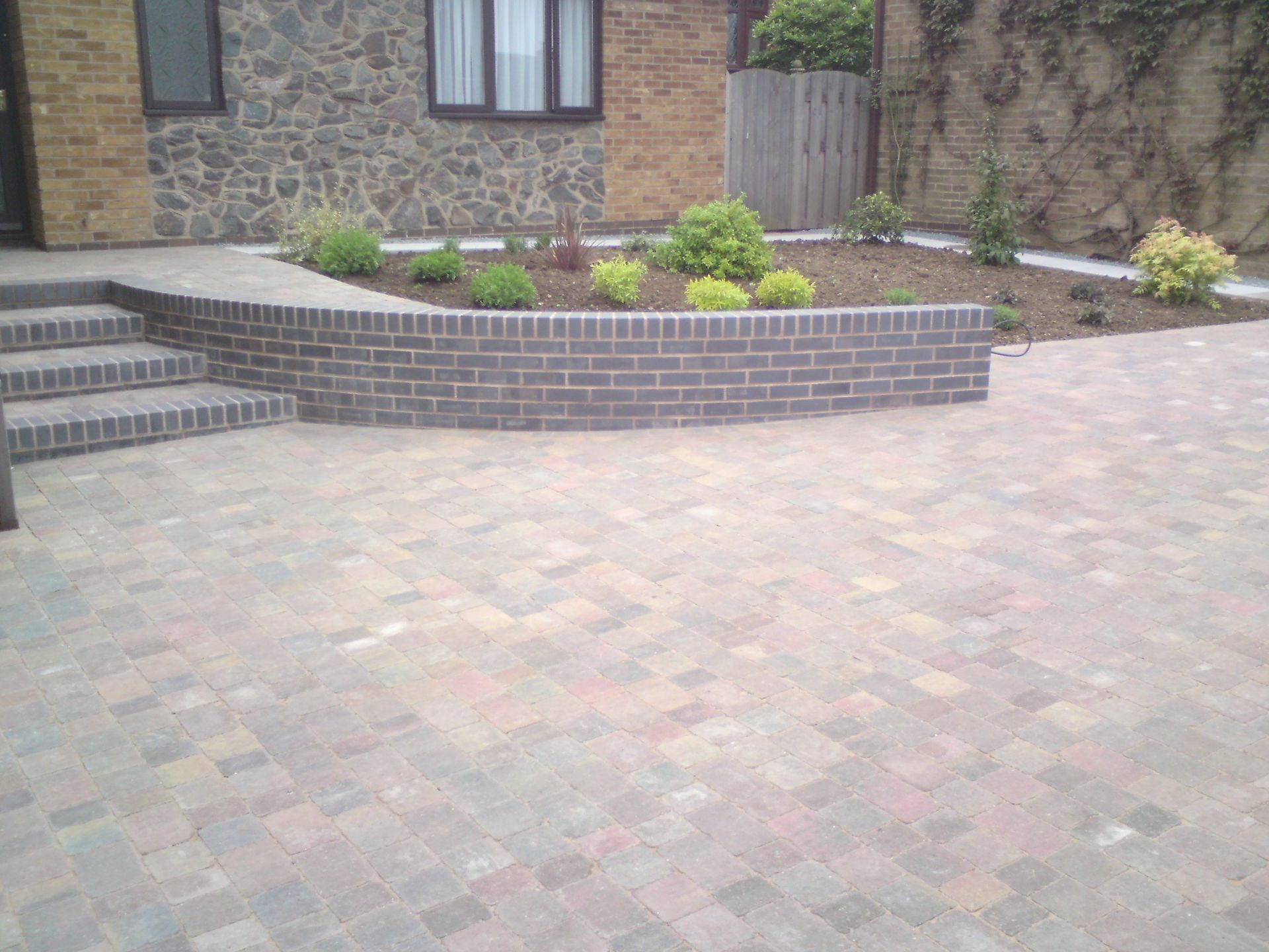 Block paving
