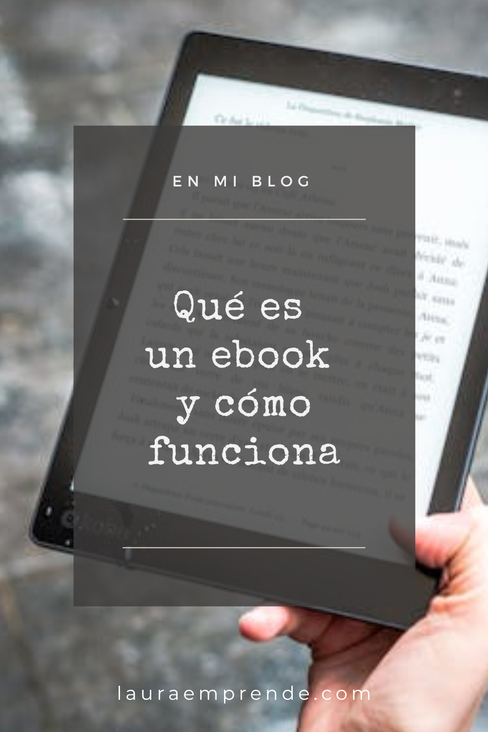 que es un ebook