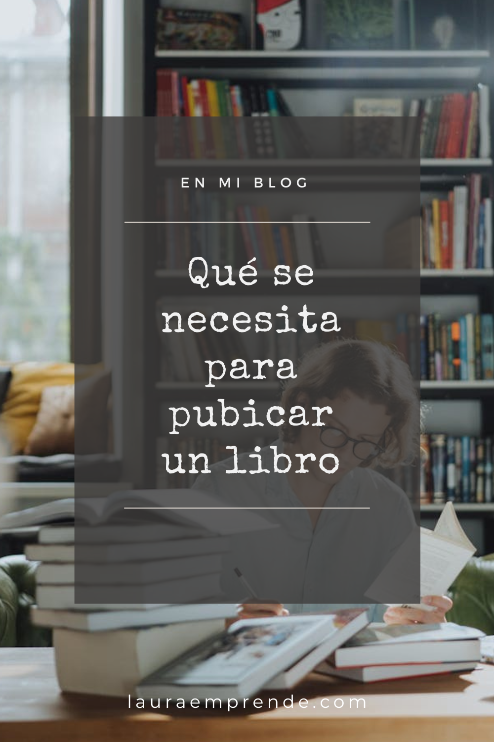 qué se necesita para publicar un libro
