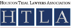The logo for the houston trial lawyers association