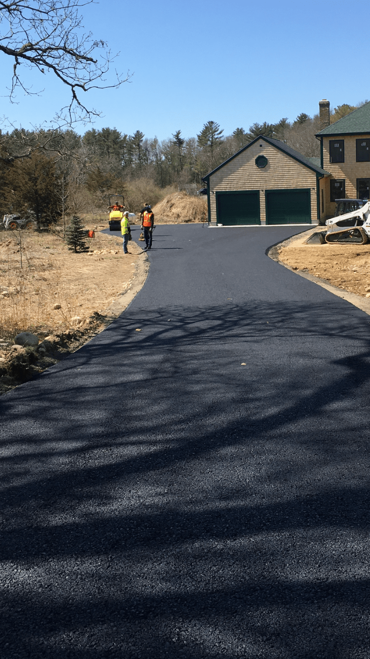 Residential driveway - Driveway Contractors & Construction in Middleboro, MA