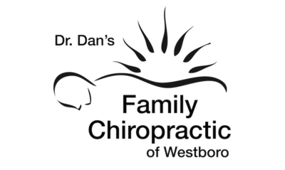 The logo for dr. dan 's family chiropractic of westboro
