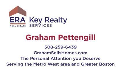 A business card for era key realty services