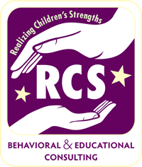 A logo for rcs behavioral and educational consulting