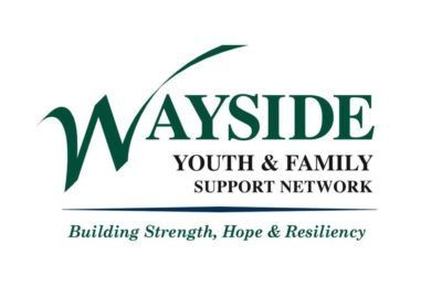 The logo for wayside youth and family support network