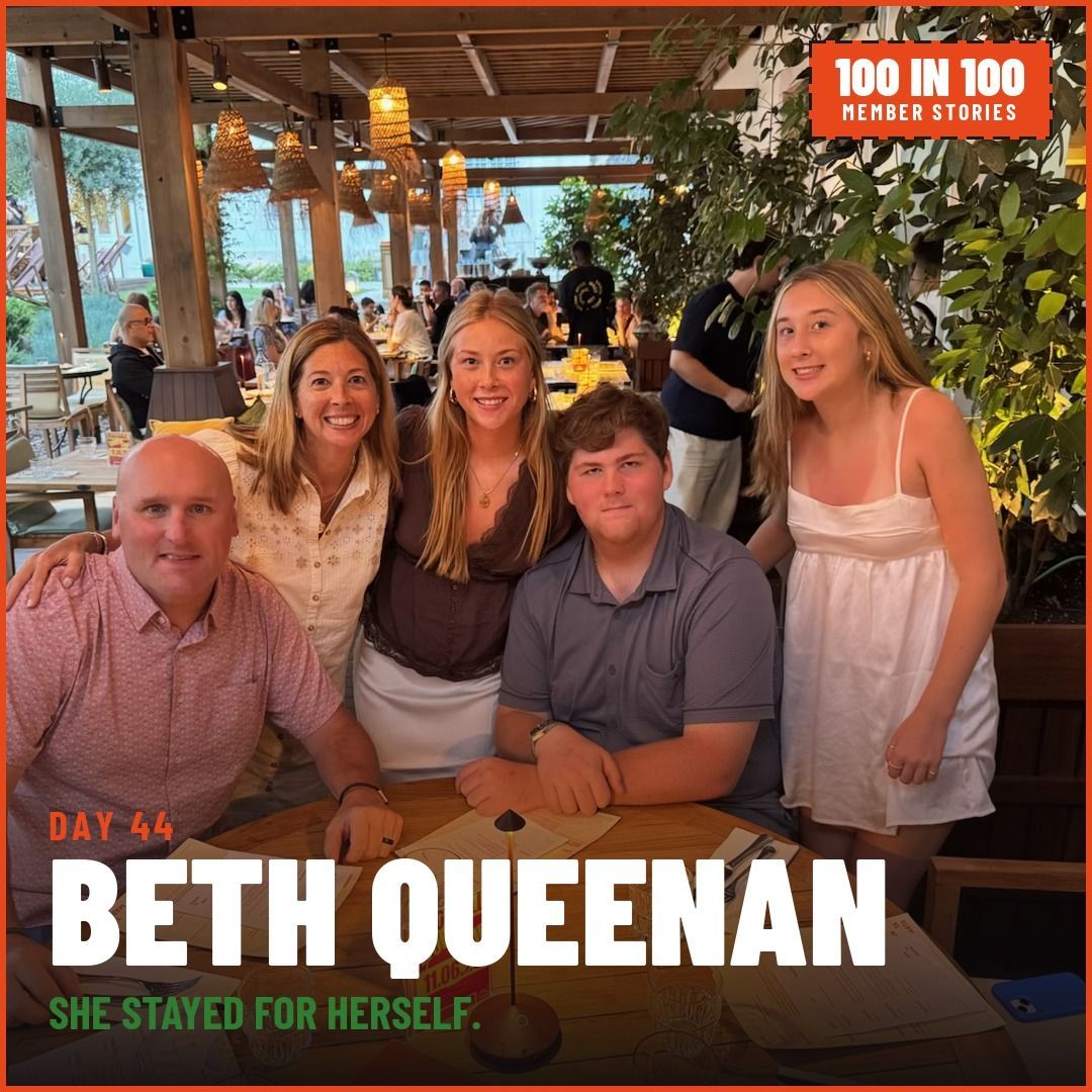 Beth Queenan and her family — 100 in 100, Day 44
