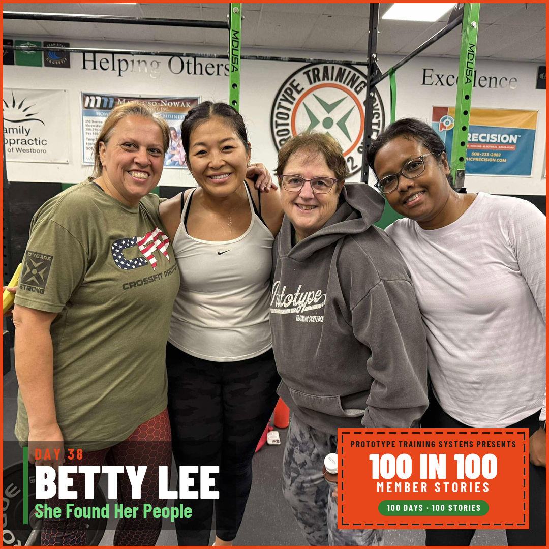 Betty Lee with her 4pm Crew at Prototype, Day 38 of the 100 in 100 member story series
