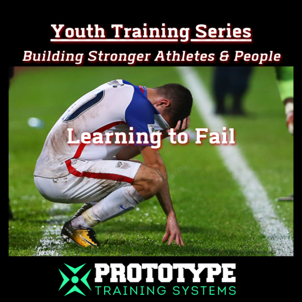 A poster for youth training series building stronger athletes and people