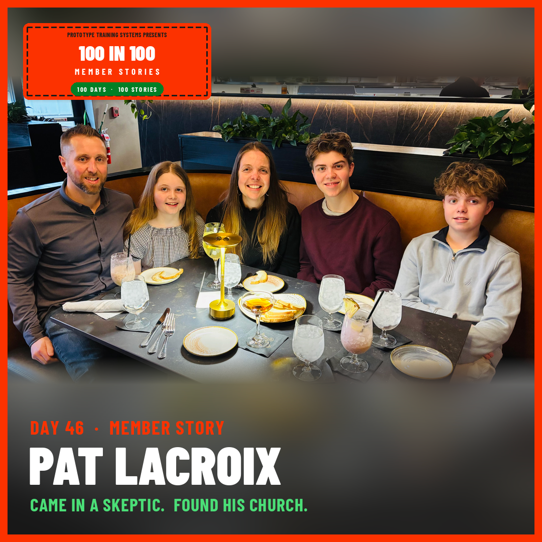 Pat LaCroix and family before joining Prototype