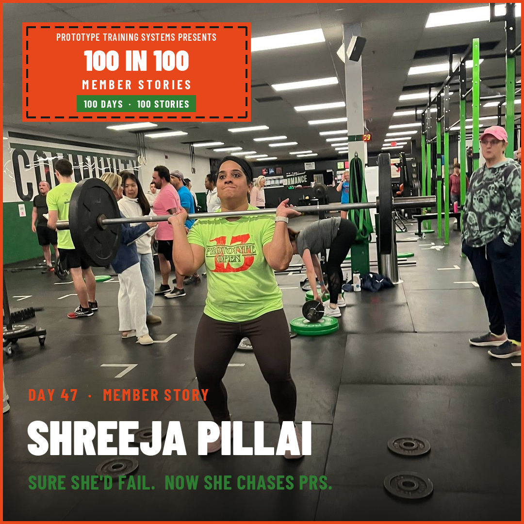 Shreeja Pillai lifting at the 2026 Prototype Open
