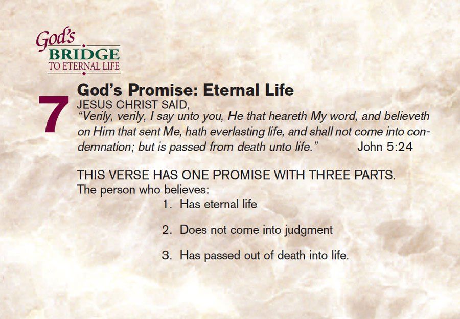 God's Bridge to Eternal Life