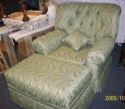 Wavy Green Chair