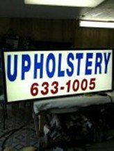 Upholstery Sign