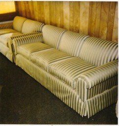 Striped Couches