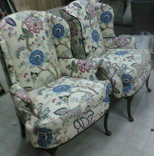 Flower Pattern Chairs
