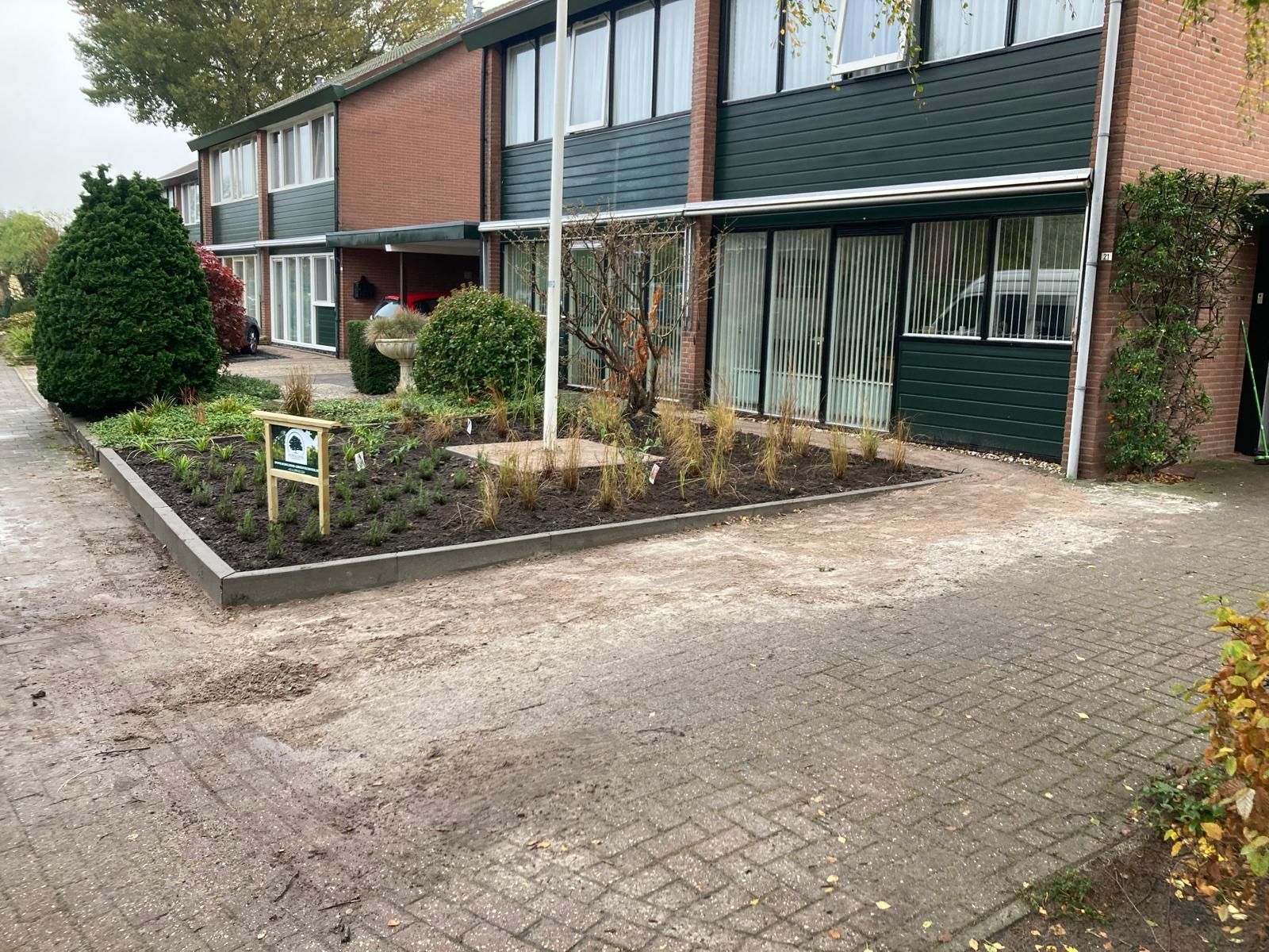 Renovatie voortuin Hardenberg