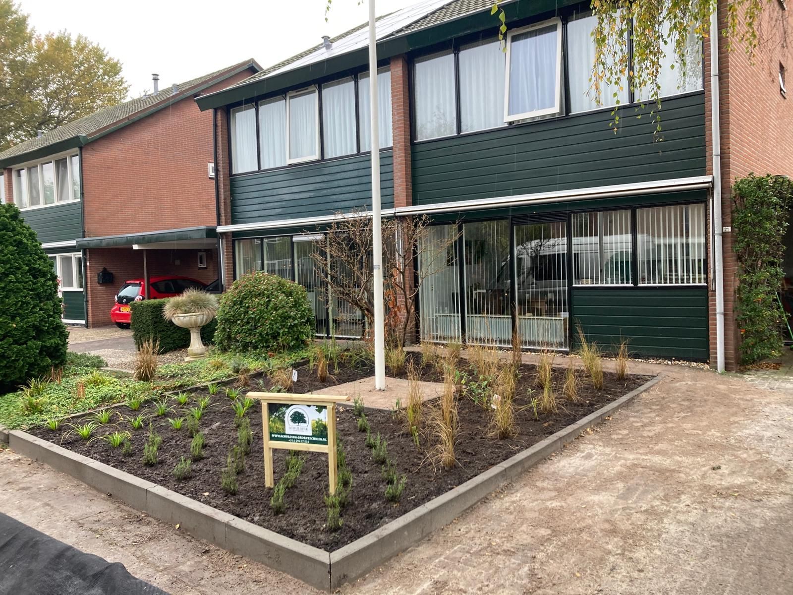 Renovatie voortuin Hardenberg