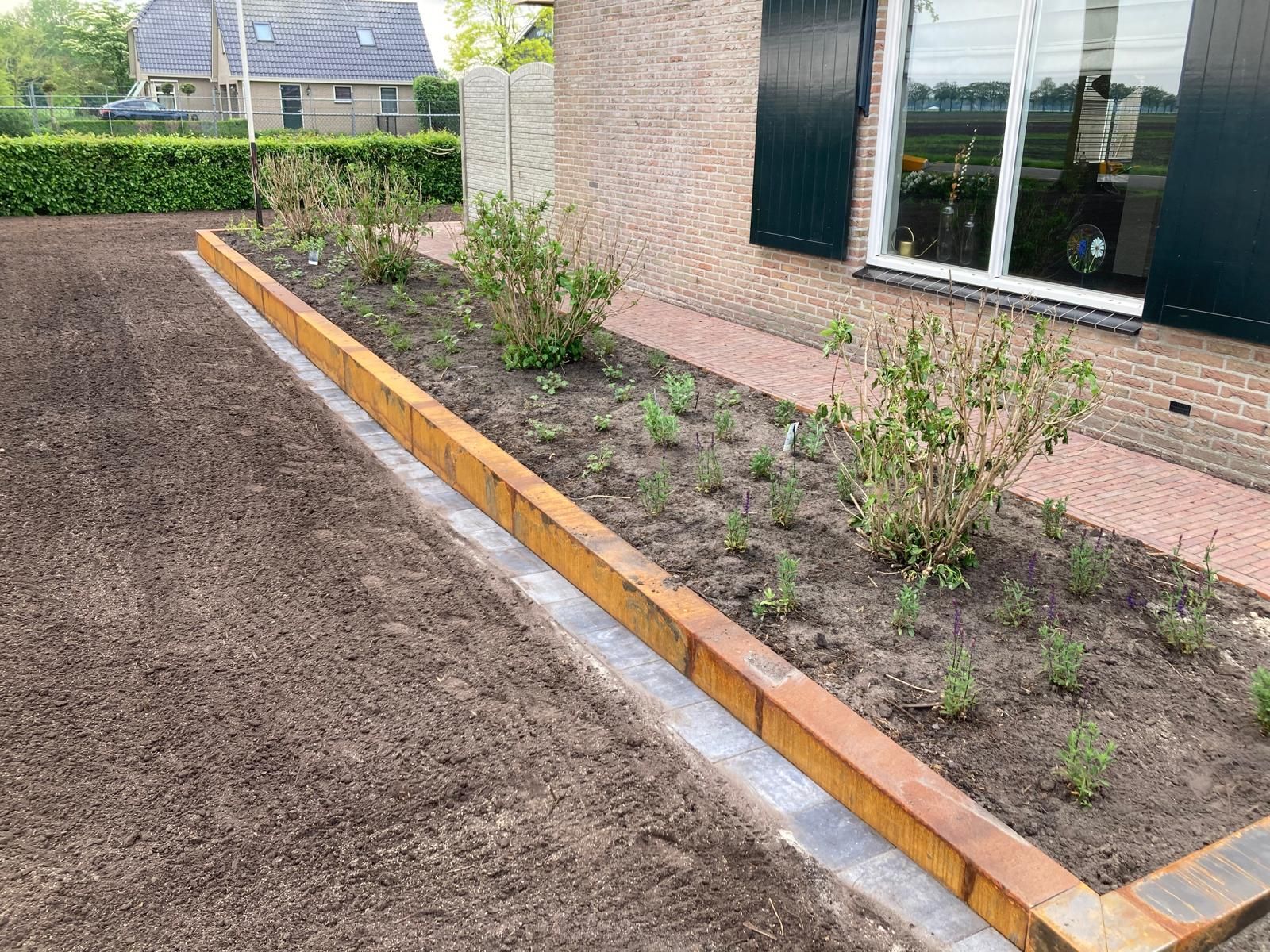 Tuinaanleg in Heemserveen