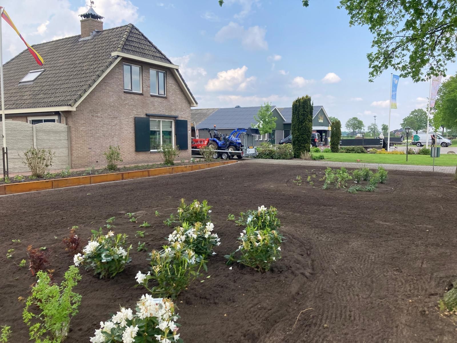 Tuinaanleg in Heemserveen