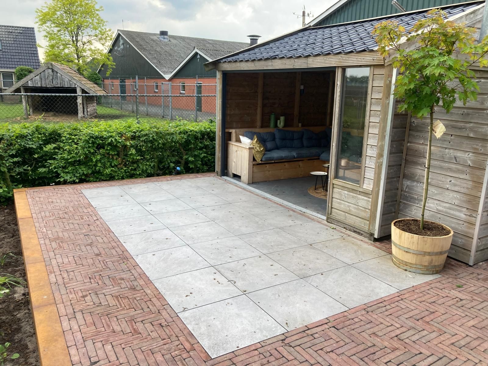 Tuinaanleg in Heemserveen