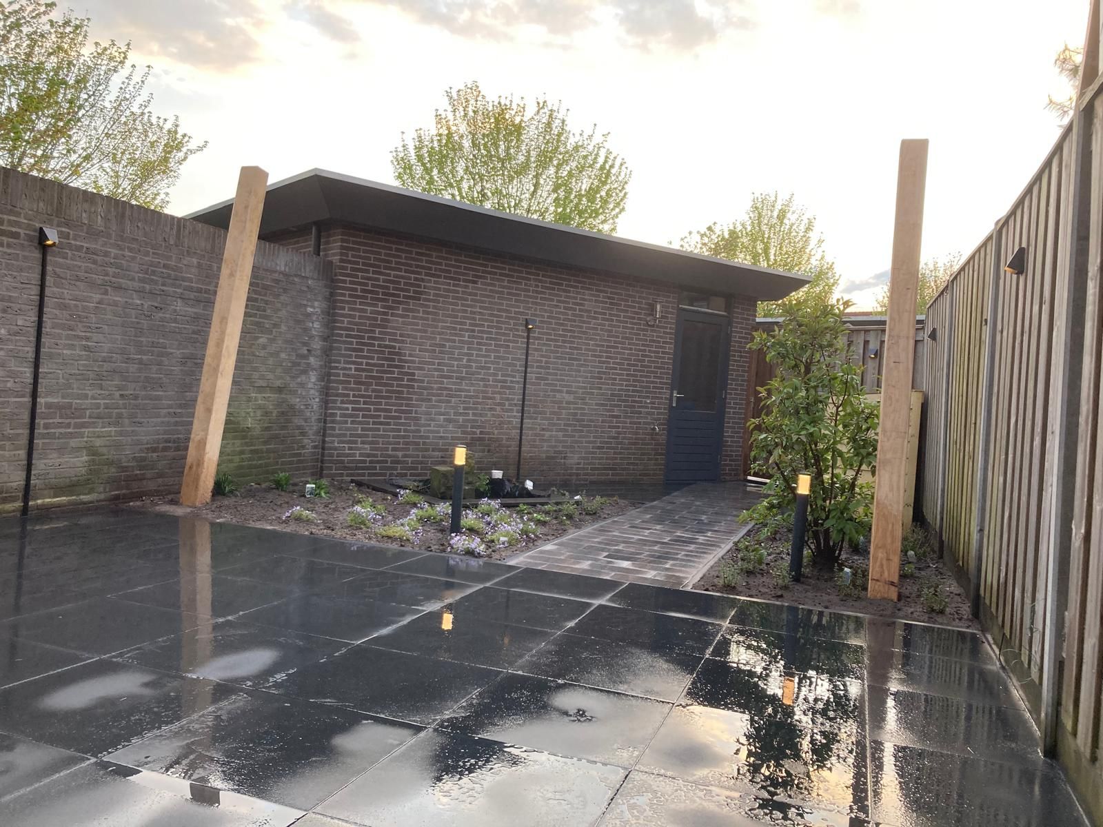 Aanleg tuin in Baalderveld