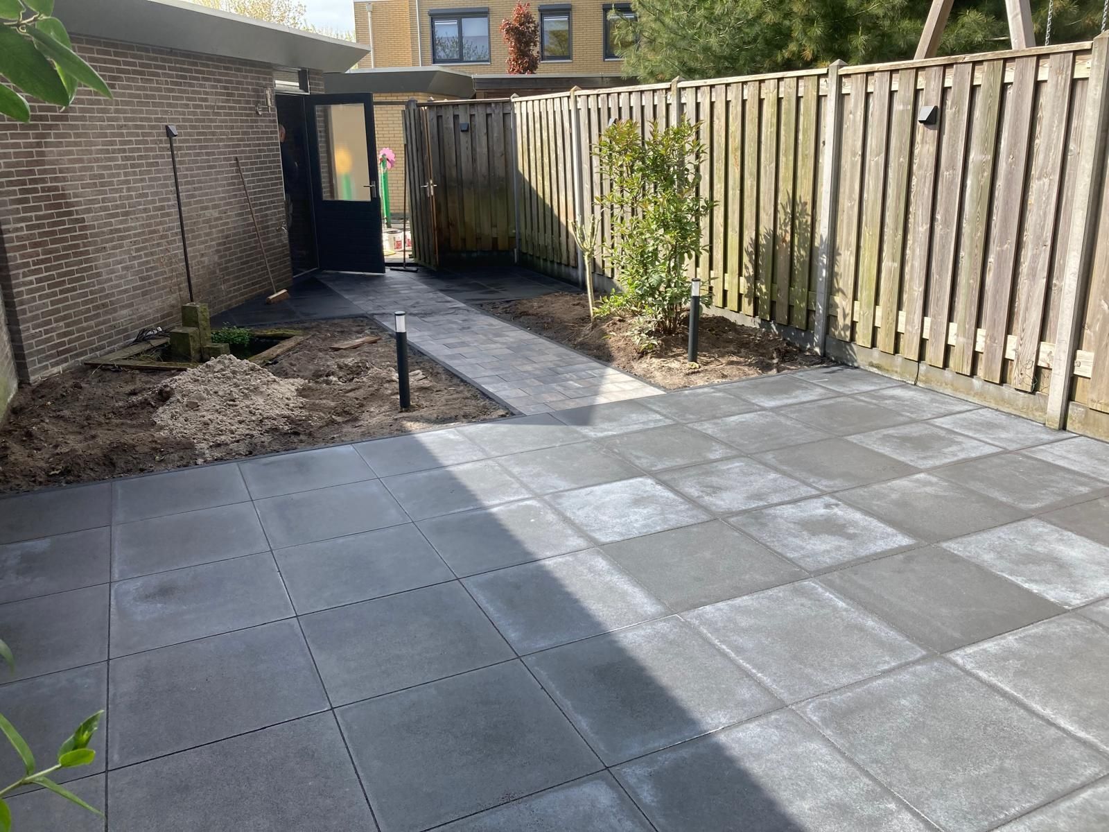 Aanleg tuin in Baalderveld