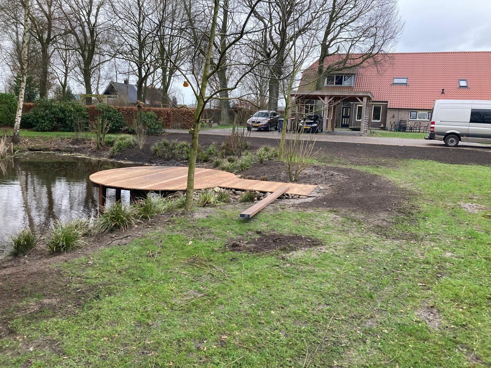 Aanleg voortuin Balkbrug