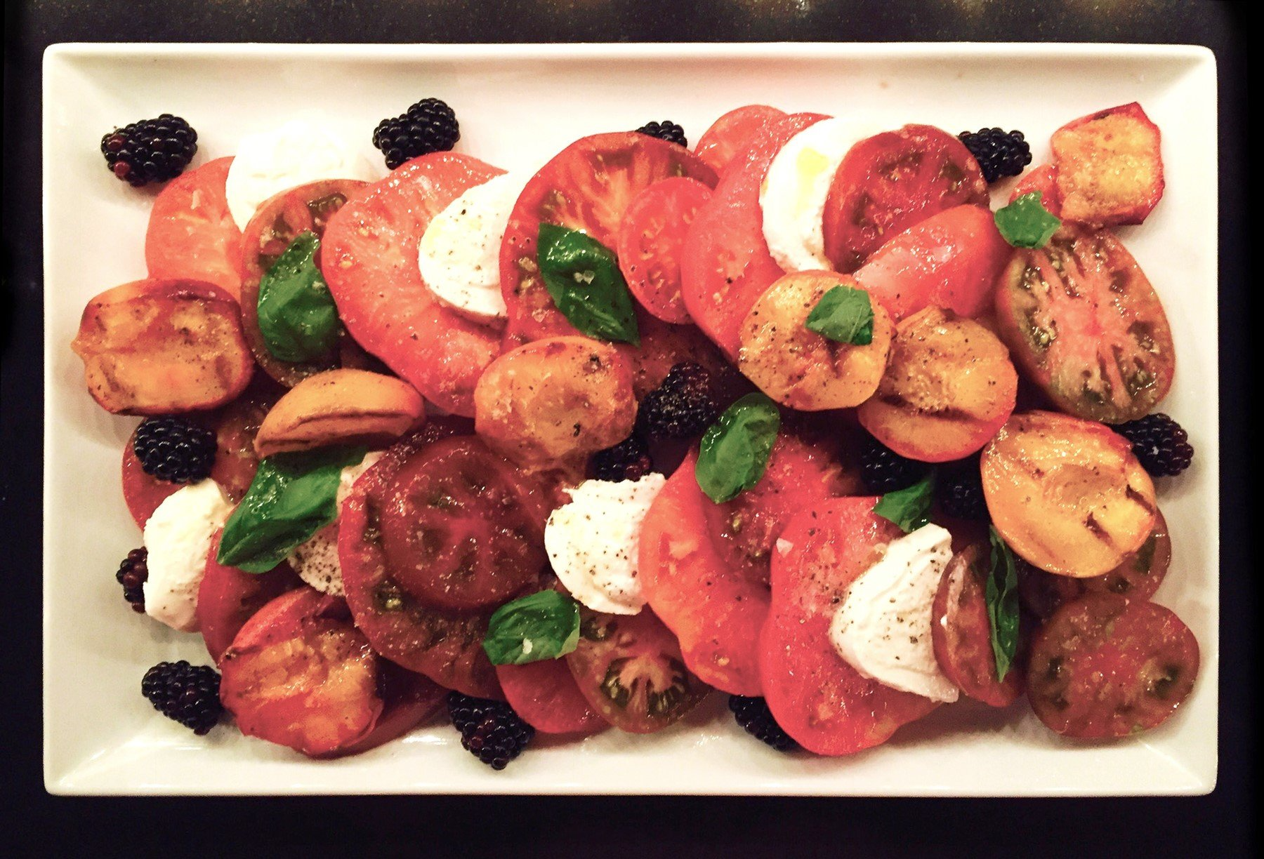 tomato and mozzarella salad