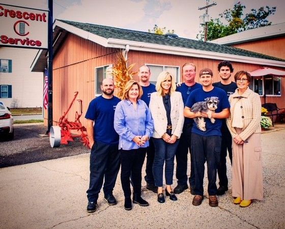 The crew at Crescent Service, LLC, in Hammonton, NJ