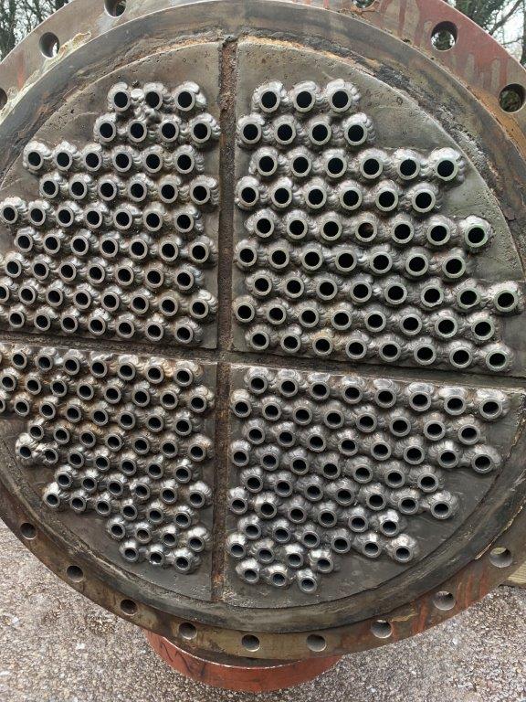 Heat exchanger after re-tube