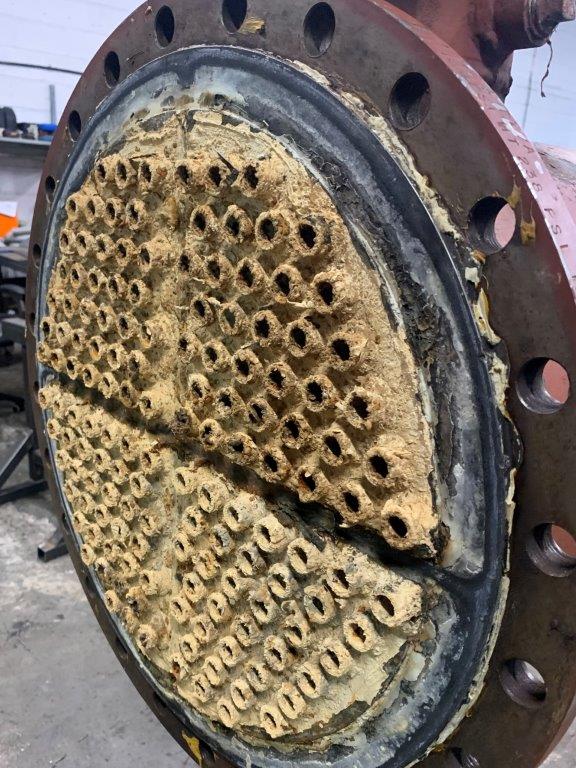 Heat exchanger before re-tube