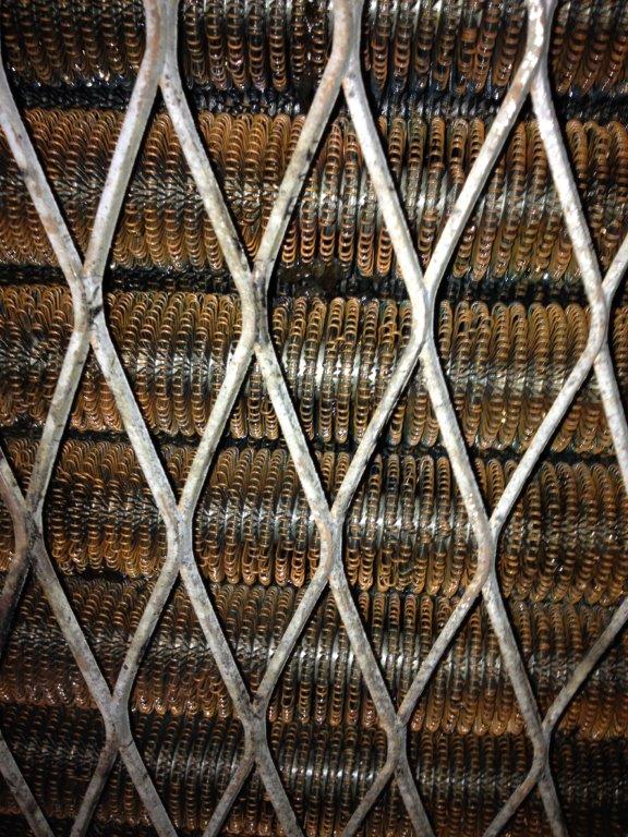 MG radiator after cleaning