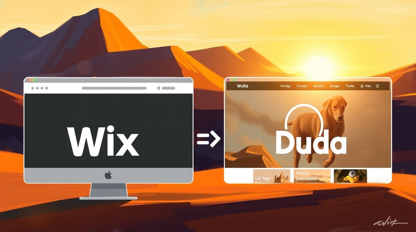 WIX to Duda migration services