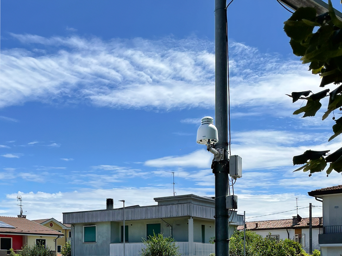 Stazione Aernode 10013 installata a Conselve