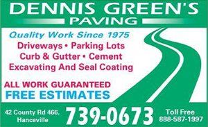 dennis greens paving