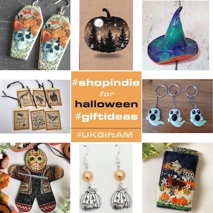 Let Friday13th be your reminder to ‘shopindie’ for Halloween giftideas from UK indies & creatives. T
