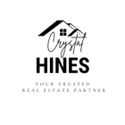 Logo of Crystal Hines, real estate partner, with a house icon and text.