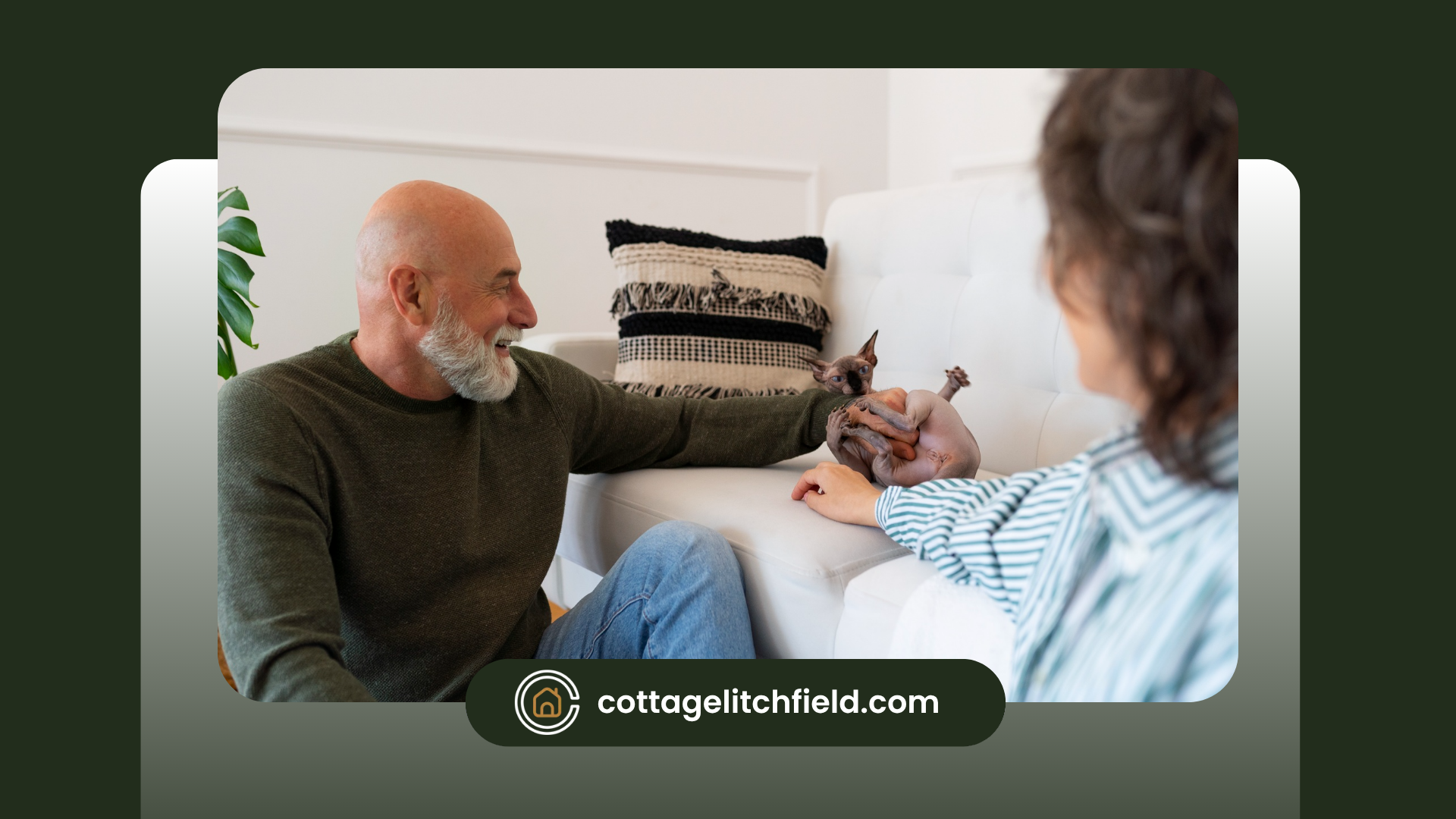 A patient with dementia and a memory care staff talking to each other during therapy