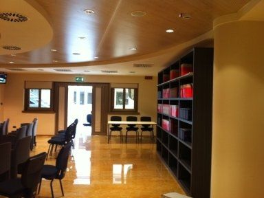 pavimento in marmo levigato