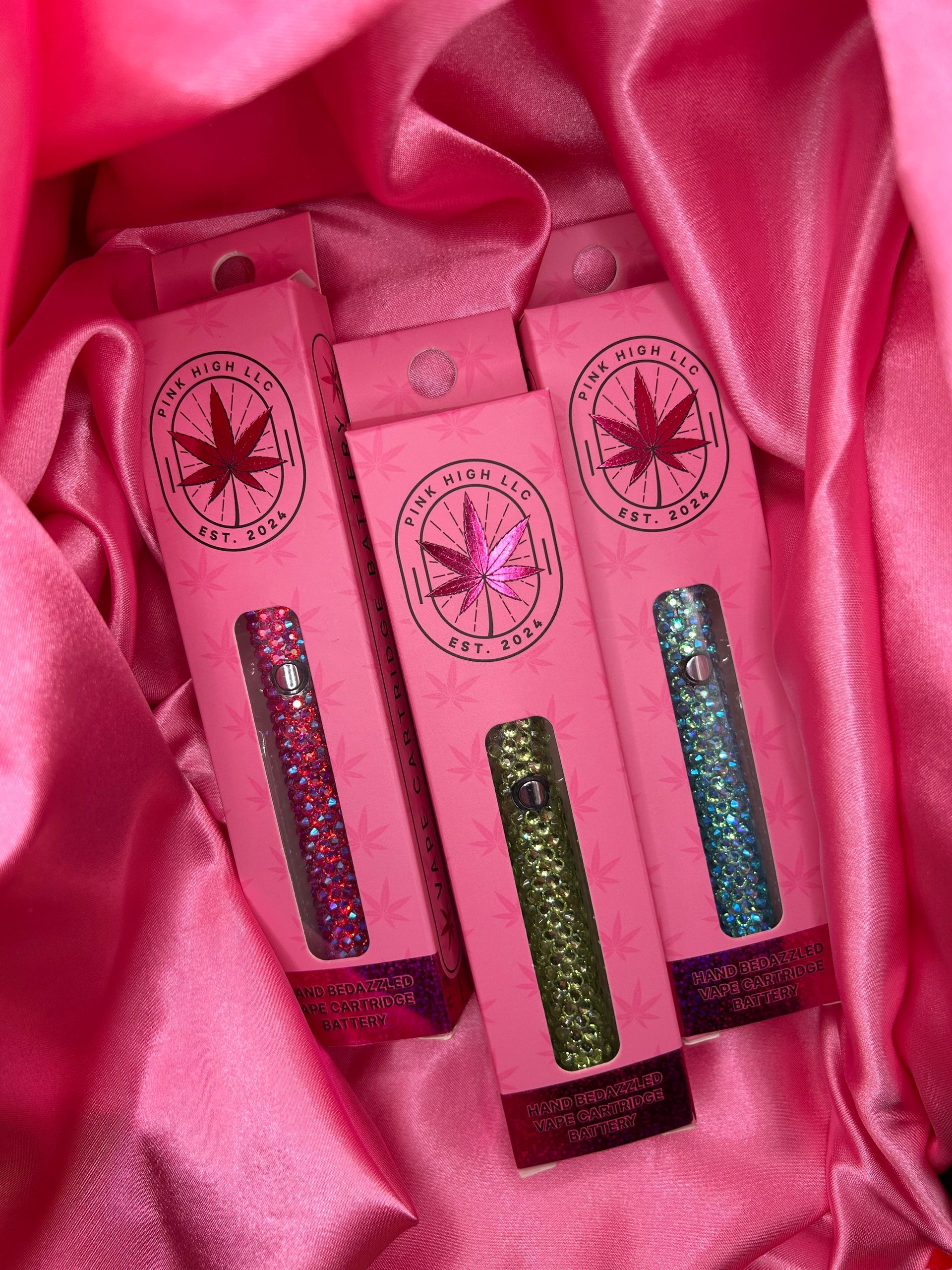 Bedazzled Vape Cartridge Batteries