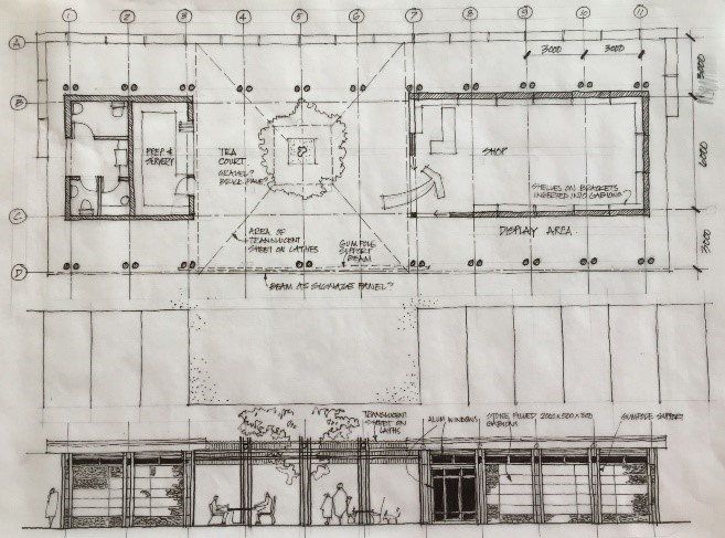 section drawing