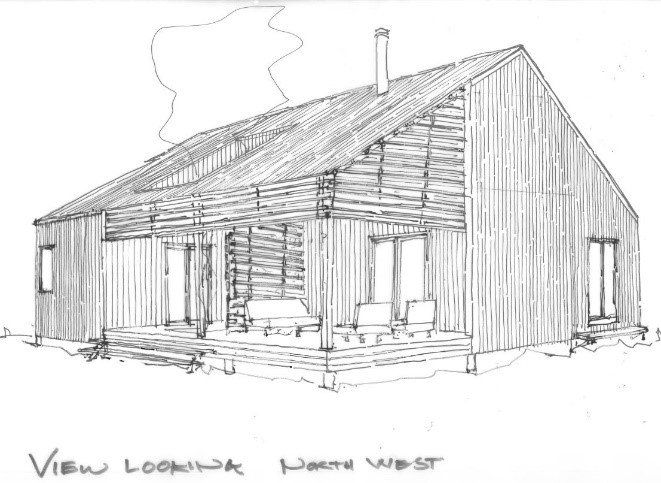 exterior sketch for Greyton Farms