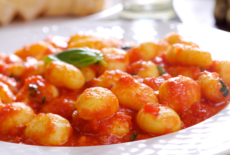 Nhoque com molho pomodoro Nhoque com molho pomodoro