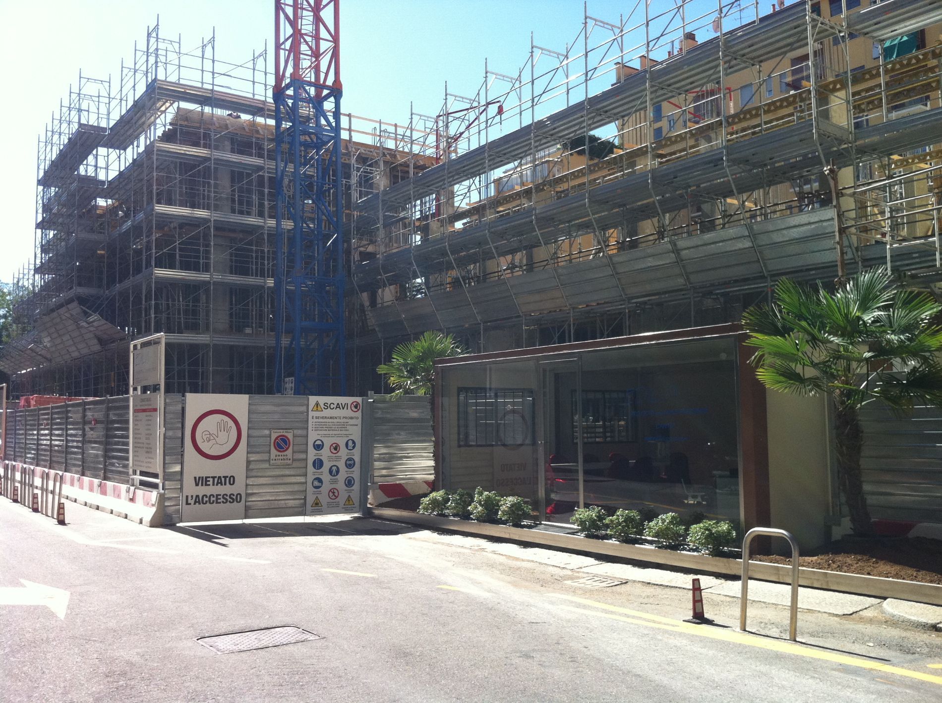 Parcheggio in ristrutturazione