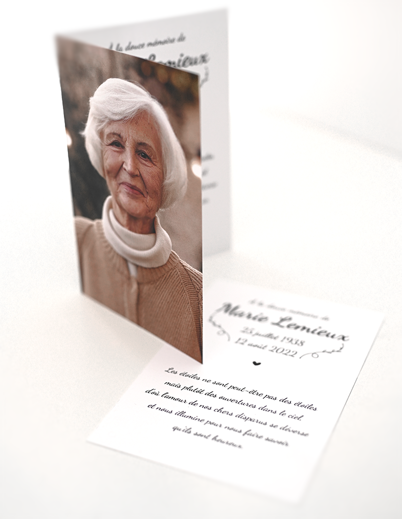 Cartes de remerciements