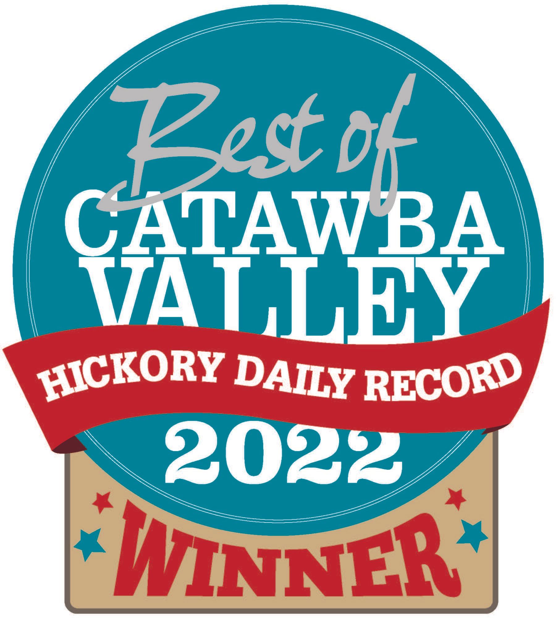 Best of Catawba Valley Badge | Top Orthodontist in Hickory NC