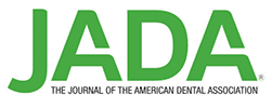 The logo for the journal of the american dental association